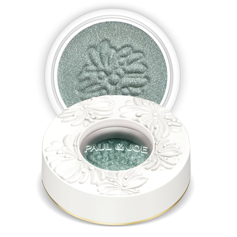 Paul & Joe Sparkling Eye Shadow, Iridescent Eye Glitter with a Buildable Pop of Color, Smooth & Hydrating Gel-Base Eye Makeup with a Dewy Effect, Maroon-Tinged Brown, 04 Candied Chestnut, 0.21 oz Infinity Warehouse