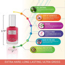Karma Organic Natural Nail Polish-Non-Toxic Nail Art, Vegan and Cruelty-Free Nail Paint (Farmer's Market Berries) karma organic
