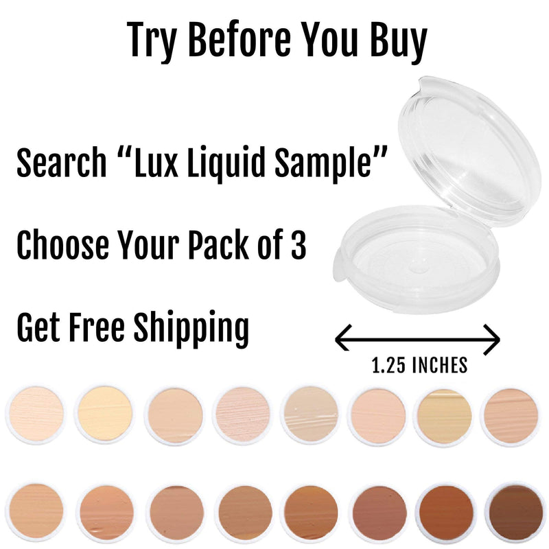 BaeBlu Organic Aloe-Based LUX Liquid Foundation, Natural Vegan Gluten-Free Made in USA, Hazelnut BaeBlu