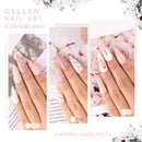Gellen Gel Nail Polish Kit- Gentle Nudes Series Nude Neutrals 6 Colors, Warm Pastels Beige Pink Soak Off Gel Polish Set GELLEN
