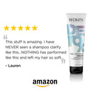 Redken Detox Hair Cleansing Cream Clarifying Shampoo | For All Hair Types | Removes Buildup & Strengthens Hair Cuticle martinandmark.com