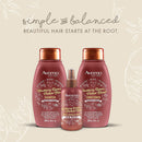 Aveeno Color Protect & Strengthen+ Blackberry & Quinoa Conditioner (12 Fl Oz) with Aveeno Color Protect Strengthen+ Blackberry Quinoa Shampoo, Fresh, 12 Fl Oz Aveeno