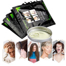 10 PCS Dexe Black Hair Shampoo Instant Hair Dye for Men Women Black Color - Simple to Use - Hair Dye Permanent - Last 30 days - Natural Ingredients, Black Hair Dye Shampoo Great Choice for Woman&Man ECOFAN