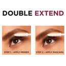 L'Oreal Paris Makeup Double Extend Beauty Tubes Lengthening 2 Step Mascara, Black, 1 Tube L'Oreal Paris