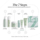 korean Skin Care Kit Zen Balance, 6 Step Routine for Sensitive and Oily Skin with 4 Hydrogel Masks, Complete kit skincare AM/PM Routine with Targeted Spot Treatment Infinity Warehouse