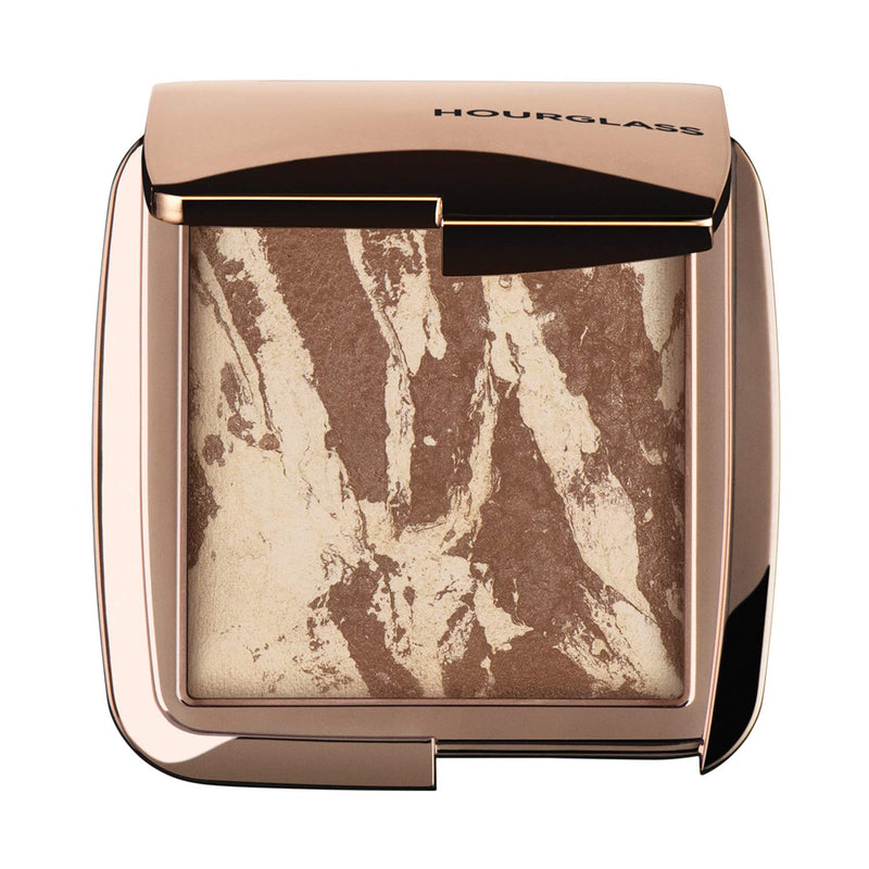 Hourglass Ambient Lighting Bronzer in Diffused Bronze Light. Highlighting Bronzer for a Natural Sun-Kissed Glow. Vegan and Cruelty-Free. HOURGLASS