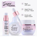 Olay Super Cream with Sunscreen SPF 30, 1.7 oz, Ultra Lightweight Face Moisturizer - Vitamin C & E, Hyaluronic Acid, Niacinamide, Collagen Peptide - Hydrate, Smooth, Brighten, Firm, and Protect - Infinity Warehouse