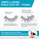 Ardell Deluxe Pack Wispies with Applicator,