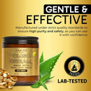 DMSO Cream with Real 24K Colloidal Gold | Promotes Mobility and Joint Comfort | 99.99% Pure Pharmaceutical Grade | Made with Aloe Vera Gel and Shea Butter | Peppermint Scent – 7oz Glass Jar Infinity Warehouse