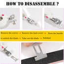 New Acrylic Adjustable Nail Clipper,Artificial Fake Stainless Steel Nail Trimmer,JASSINS False Nail Art Manicure Project (White) JASSINS