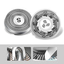 SweetLF 3 Pcs Replacement Shaver Head Blade Cutters IPX7 Waterproof Electric Razor Wet & Dry 3D Men’s Rotary Shaver SW-BC09 SweetLF