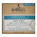 Dr. Miracle's Hot Gro Hair and Scalp Treatment - For Healthy Hair Growth & Shine, Contains Aloe, Shea Butter, & Jojoba Oil, Strengthens, Moisturizes & Conditions, 4 oz Dr. Miracle's