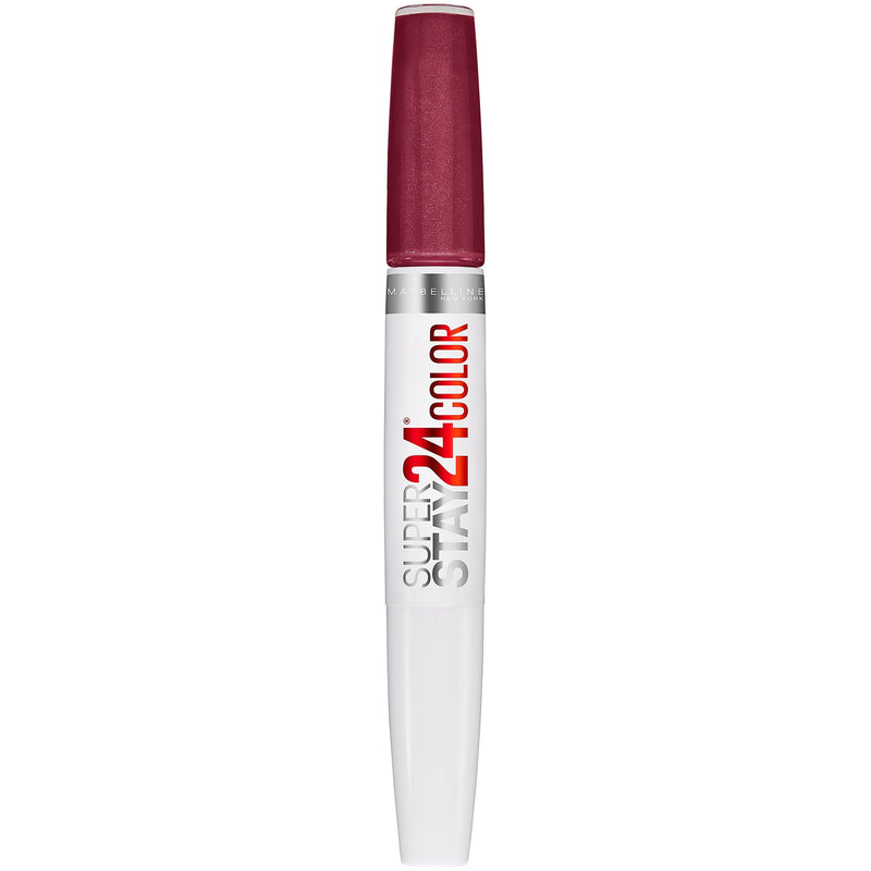 Maybelline SuperStay 24 2-Step Liquid Lipstick Makeup, Unlimited Raisin, 1 kit Maybelline New York