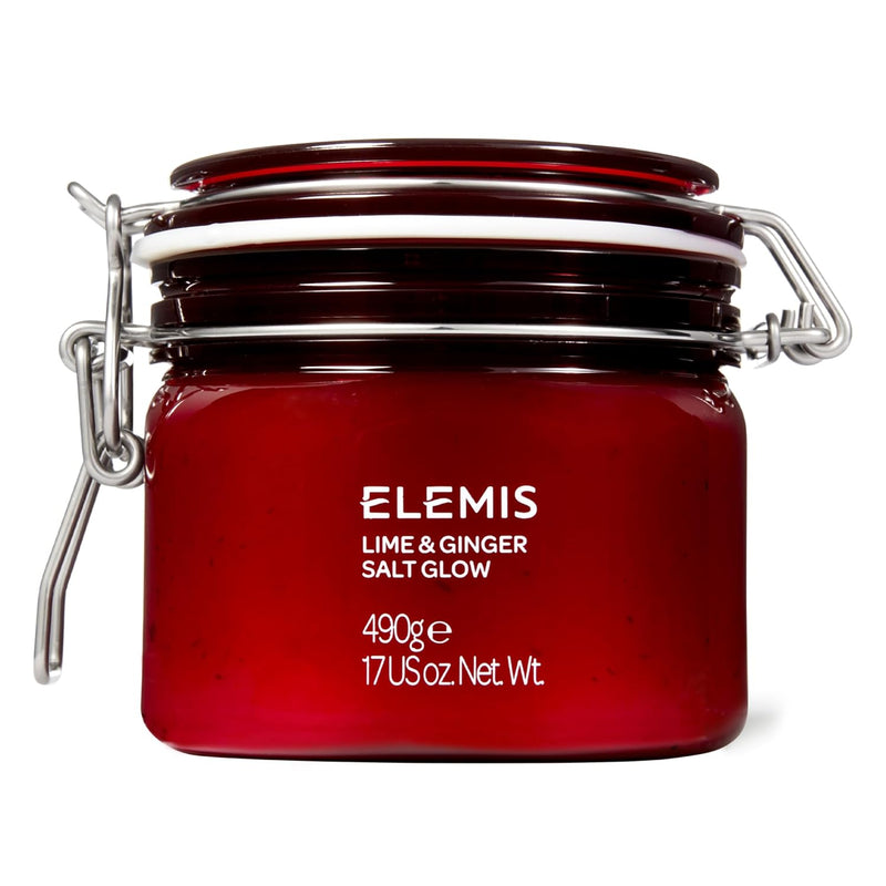 ELEMIS Exotic Lime & Ginger Salt Glow 490g, Invigorating Salt Scrub To Exfoliate & Soften Skin Infinity Warehouse