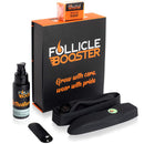 Complete Beard Growth Kit - Unscented Beard Growth Activator Serum Titanium Beard Roller 100% Organic Orange Beard Soap Pocket Beard Comb for Patchy Facial Hair Growth - Vegan Natural Recipe FOLLICLE BOOSTER Store