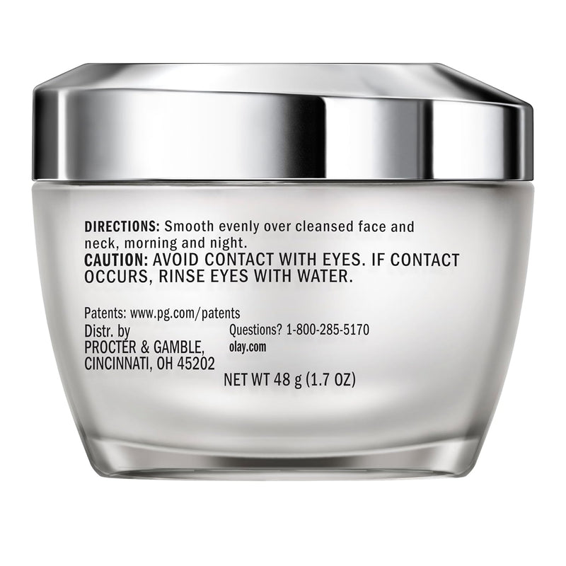 Olay Collagen Peptide Face Moisturizer, Firming Cream for Women, Fragrance-Free, Non-Greasy - Hydrating, Anti-Aging, Anti-Wrinkle, Smoothing of Fine Lines, Tightening Skin Care - Niacinamide, 1.7 Oz Infinity Warehouse