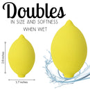 Thirsty Lemon Makeup Sponge by Ally Things Beauty | Yellow Lemon Shaped Makeup Blender for Liquid Foundation, Cream or Powder Blending - Cosmetic Applicator - Cute & Latex-Free Daily Beauty Sponge Ally Things Beauty