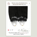 Ugeat Micro Ring Hair Extensions 14inch Micro Loop Remy Human Hair Extensions