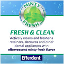 Efferdent Denture Cleanser Tablets | Fresh & Clean | Mint Flavor | 44 Count | Pack of 1 efferdent