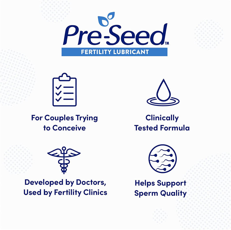 Pre-Seed Fertility Lubricant, For Use by Couples Trying to Conceive martinandmark.com