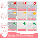 Kids face mask for Girls 50pcs Disposable Child Face Mask Wudida