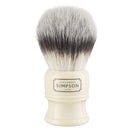 Alexander Simpson Trafalgar Synthetic Shaving Brush - Simpson Shaving Brushes - Faux Ivory Handle (T1) Simpson Shaving Brushes