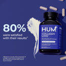 HUM Collagen Love Skin Supplement, Collagen Peptides Capsules with Hyaluronic Acid & Vitamin C, Supports Firm Skin & Helps Minimize Signs of Aging, Supplements for Women and Men, 90 Capsules Infinity Warehouse