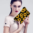 Cosmetic Bag MRSP Makeup bags for women,Small makeup pouch Travel bags for toiletries waterproof sunflower (51728) MRSP