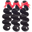Hermosa Hair Body Wave Brazilian Hair Weave 3 Bundles Grade 9A Unprocessed Virgin human Hair Bundles 18 20 22inch Black Color Hermosa