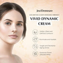 JEU'DEMEURE DermiShuttle Vivid Dynamic Cream with Peptides Moisturizer, Exosome 200,000ppm for Glowing, Deep Hydrating, Anti-Aging and Rich Texture, Suitable Korean skincare Anti-Aging 1.69 fl oz Infinity Warehouse