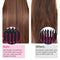 Prizm Hair Straightener Brush, Negative Ion Enhanced Hot Straightening Brush, 30s Fast Heating for Smooth, Frizz-Free and Shine hair, Anti Scald, Temp Lock, LCD Display, Portable for Home & Travel Prizm
