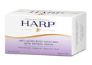 HARP pH-Balanced (5.0-6.0) Body Wash Bar. 100% Syndet. Protects Moisture Barrier For Sensitive, Dry or Irritated skin. + Shea Butter/Borage Oil. Non-Comedogenic. FRAGRANCE FREE Infinity Warehouse