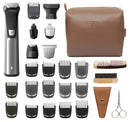Philips Norelco Multi Groomer 29 Piece Mens Grooming Kit, Trimmer for Beard, Head, Body, and Face - NO Blade Oil Needed, MG7791/40 Philips Norelco