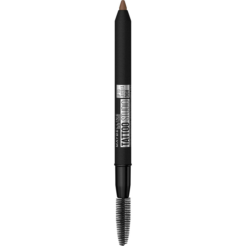 Maybelline TattooStudio Waterproof Eyebrow Pencil, 255 SOFT BROWN, 0.026 Oz. Maybelline New York