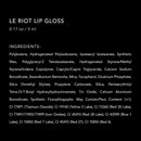 HAUS LABORATORIES by Lady Gaga: LE RIOT LIP GLOSS, Peach Qween Haus Laboratories