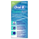 Oral-B Super Floss Mint Dental Floss for Braces Bridges - 50 Strips (2-Pack) Oral-B