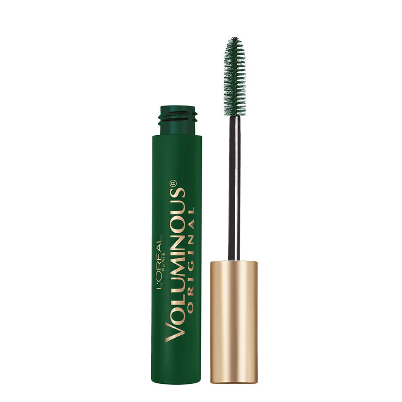 L'Oreal Paris Makeup Voluminous Original Washable Bold Eye Mascara, Deep Green, 0.27 Fl Oz L'Oreal Paris