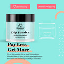 Beetles Pastel Dip Powder Nail Kit Starter - Spring Summer 6 Colors Nail Dipping Powder Set for DIY Salon Nail Art Manicure with Base Top Coat Activator Brush Saver Gifts for Women, 0.6 fl.Oz/Each beetles Gel Polish