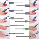 Makartt Nail Drill Bits Set, 10Pcs Tungsten Carbide Nail Drill Bits Remove Acrylic Poly Nail Gel Nail Polish B-36, 3/32 inch for Acrylic Gel Nails Cuticle Manicure Pedicure Makartt