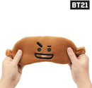 Concept One BT21 LINE Friends Sleep Mask, Eye Cover Blindfold for Sleeping, Brown, One Size Concept One