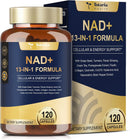 NAD Supplement for Women Men with nicotinamide riboside resveratrol,Quercetin, Betaine Boost NAD+ Levels NAD Plus Supplement for Anti Aging, Energy, Immune, Focus 120 Capsules Infinity Warehouse