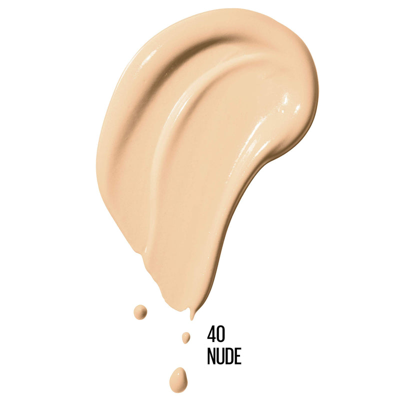 Maybelline Dream Radiant Liquid Medium Coverage Hydrating Makeup, Lightweight Liquid Foundation, Nude, 1 Fl; Oz Maybelline New York