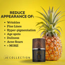 The Pineapple Peel- Professional Daily Leave-On Glycolic Acid Peel- Gentle Anti-Aging Home Chemical Peel Exfoliator- Alpha & Beta Hydroxy Acids- Enzyme Peel Enriched with Retinol & Hyaluronic Acid JO COLLECTION Store