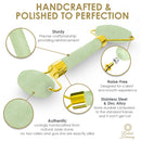 Radiant Harmony Jade Roller & Gua Sha - Jade Gua Sha Massage Tool as Face Massager - Jade Roller for Face as Skin Care Tools - Easy to Use Gua Sha Facial Tools - Arrives in a luxury box with guide (Jade Roller & Gua Sha) RADIANT HARMONY