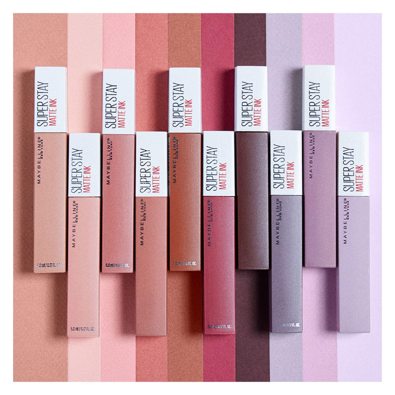 Maybelline New York SuperStay Matte Ink Un-nude Liquid Lipstick, Ruler, 0.17 Ounce Maybelline New York