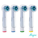 Oral B Compatible Replacement Brush Head Protection Cover Caps- 4 Pk – Keep Your Electric Toothbrush Heads Dust & Germ Free- Great for Travel & Everyday Use- Case Contributes to Sanitary Health Alayna