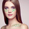 20 Grams Weed Leaf Glitter Festival Pot Leaves Nail Body Art Decoration for DIY Festival Makeup Accessories (Green) Blulu