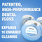 DrTung's Smart Floss - Natural Floss, PTFE & PFAS Free Floss, Gentle on Gums, Expands & Stretches, BPA Free Floss - Natural Dental Floss Cardamom Flavor (Pack of 6) drTung's