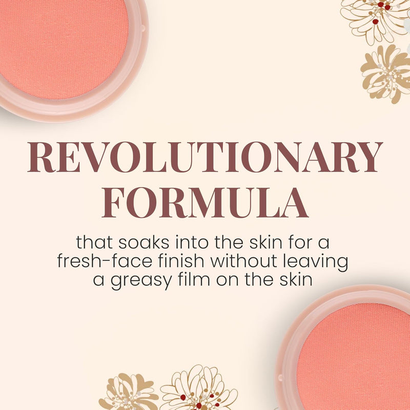 Paul & Joe Gel Blush, Bright and Buildable Blush Makeup, Water-Based Gel Makeup Blush with Hydrating Oils for Dewy, Radiant Finish, Subtle Coral Cheek Tint, 03 Poached Peach, 0.71 oz Infinity Warehouse