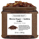 Himalayan Salt Body Scrub with Almond Oil, Exfoliating Mineral Formula, 10 oz Infinity Warehouse